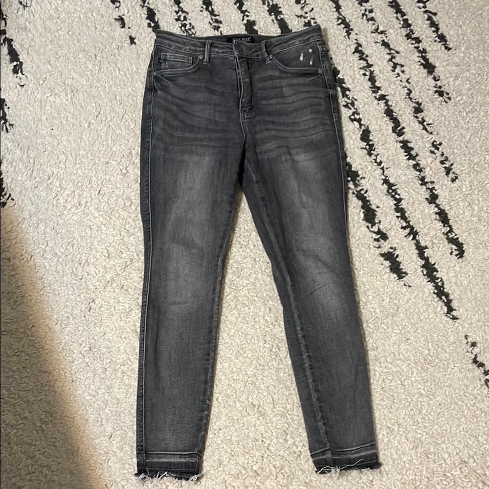 Women's Judy Blue Black Jeans skinny fit 7/28